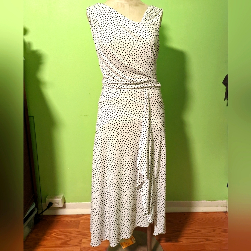 Taylor polkadot dress size 4